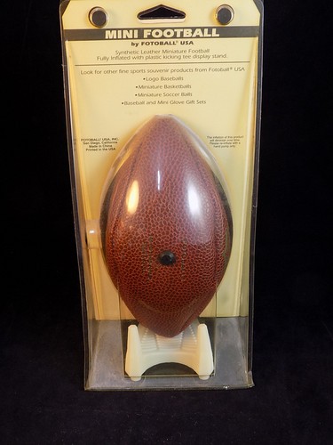 GREEN BAY PACKERS MINIATURE FOOTBALL SUPER BOWL XXXI NEW SEALED Packers Patriots - Picture 4 of 6