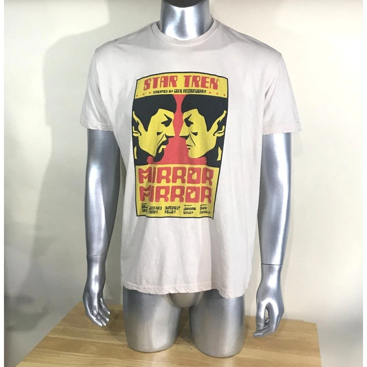 Off white mirror mirror t shirt top