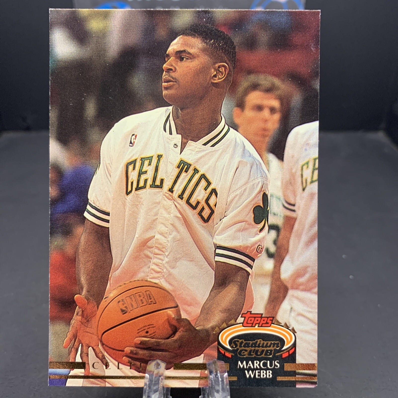 1992-93 Topps Stadium Club Marcus Webb #307 Rookie RC Boston Celtics