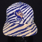 Vintage Early 90s Duke Blue Devils Zubaz Hat Cap SnapBack