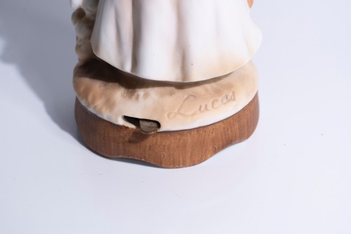 Vintage Enesco Music Box You Light Up My Life Little Girl Figurine 1980 Retired - Picture 4 of 7