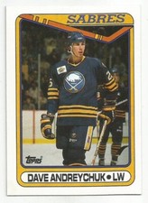 DAVE ANDREYCHUK 1990-91 TOPPS CARD NM-MT+ CONDITION