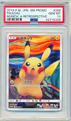 Pokemon Estado perfeito mimikyu SCREAM Munch Japonês Sm Promo Card 289//SM-P