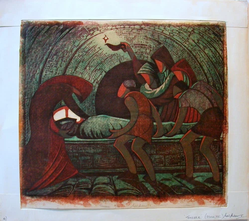 Sybil Andrews (1898-1992) "TENEBRAE"