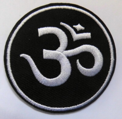 Aufnäher OM Patch AUM Sanskrit Mantra