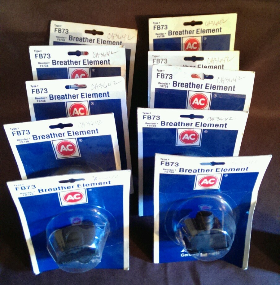 62 Various Crankcase breather filters FB73,CB25,CB55,CB28,CB14,CB11 and