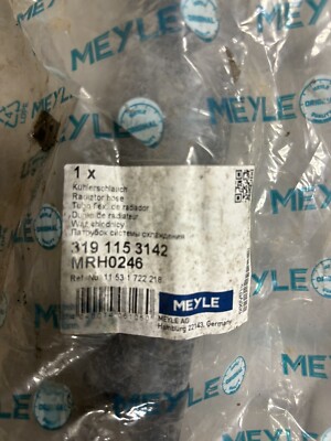 Radiator Coolant Hose-Curved Radiator Hose meyle mrh0246 Upper 88-89 E30 Hose