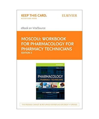 Pharmacology for Pharmacy Technicians - Elsevier Ebook on Vitalsource Retail Acc