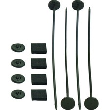 13001 Plastic Rod Mounting Kit Electric Fan Mounting Strap Car Fan Bracket Set
