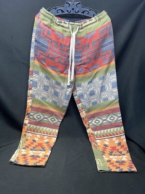 BDG Urban Outfitters Aztec Southwestern Print Casual Fleece Sweatpants Small