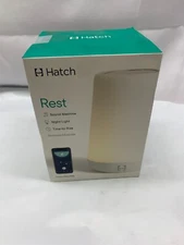 Hatch Rest Sound Machine Baby Night Light -Time to Rise *New