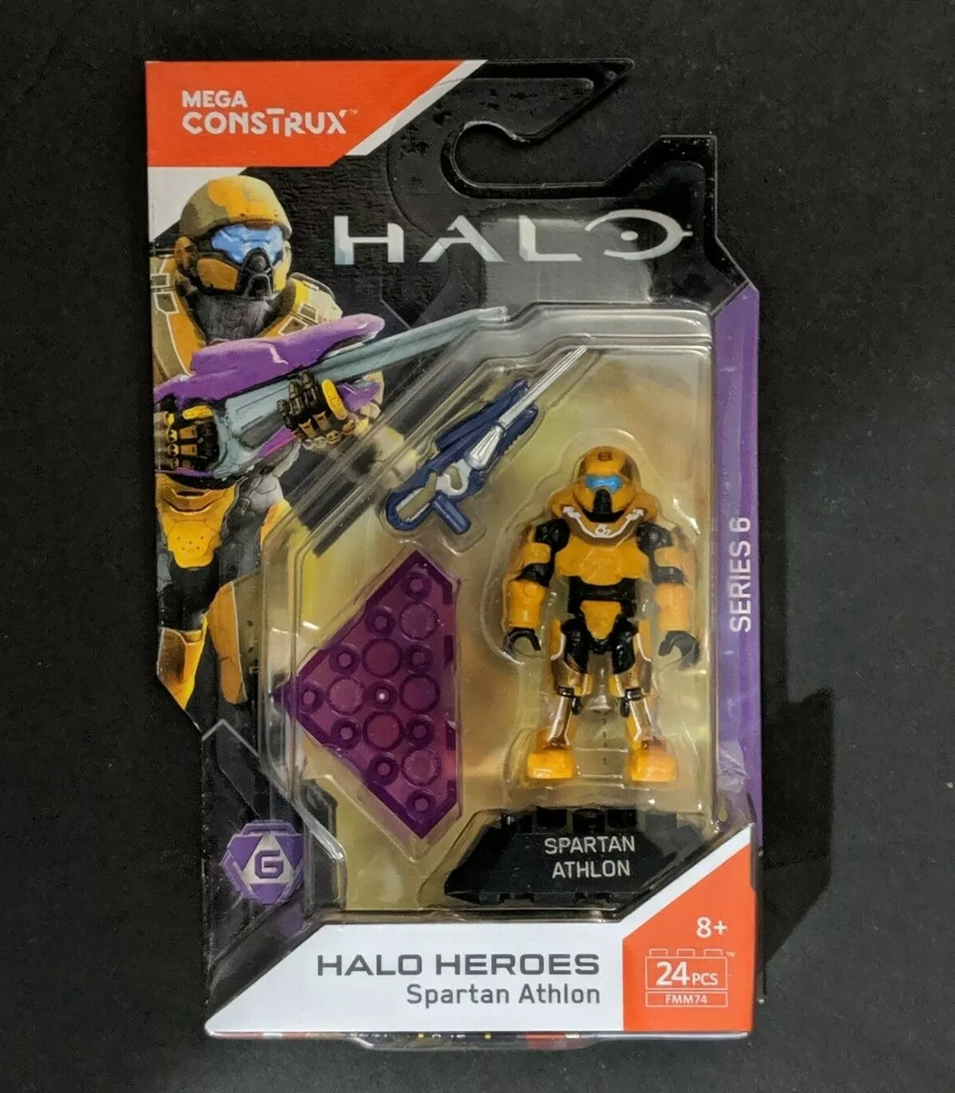 MEGA CONSTRUX HALO HEROES Spartan Athlon Series 6 FMM74 locR12 4