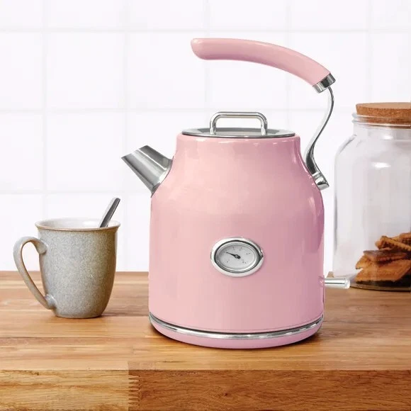 Pink kettle toaster microwave set hotsell
