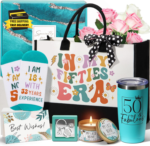 50Th Birthday Gifts for Her, Fabulous 50Th Birthday Gifts for Women, Cool Turnin