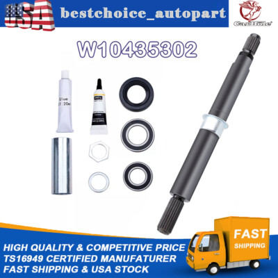 W10435302 & 2119011 EA3503261 Washer Bearings, Shaft & Tool Kit & Seal Kit