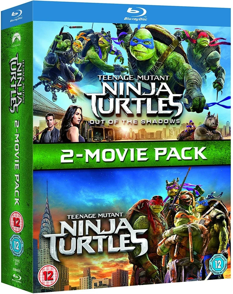Teenage Mutant Ninja Turtles / Out Of The Shadows - 2 Movie Collection (Blu-Ray) - Image 2 of 2