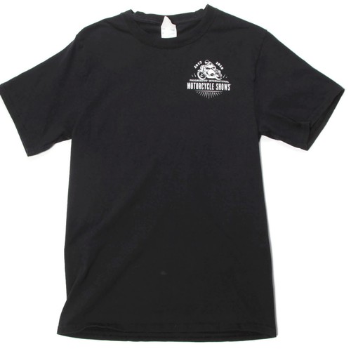 Progressive International Motorcycle Shows 2017 Black Men's T-Shirt Tee sz S 492 - Picture 2 of 4