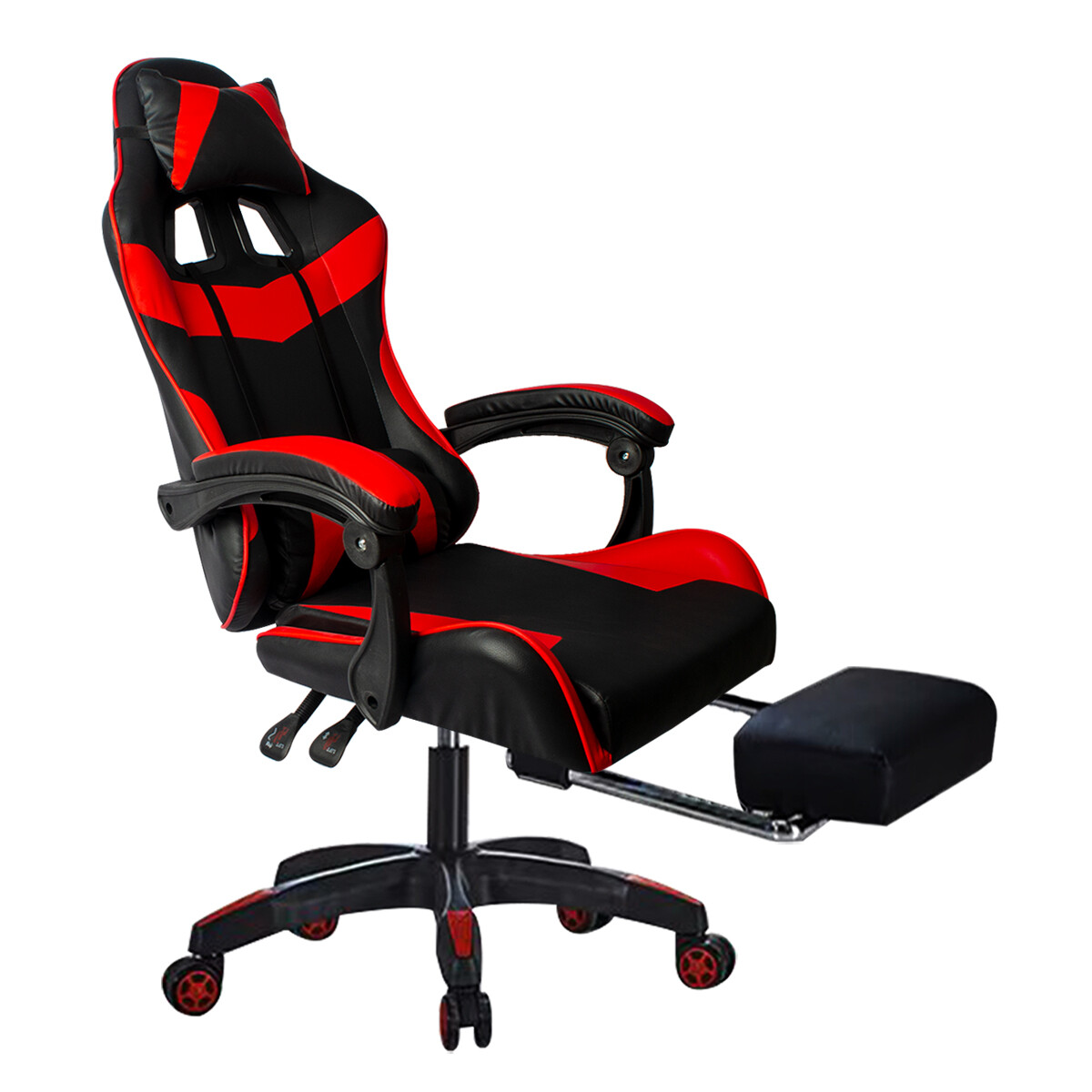 Gaming Office Chair Racing Executive Footrest Computer Recliner Seat PU