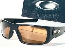NEW OAKLEY CRANKSHAFT Matte Black Frame Dark Bronze lens Sunglass 9239-03