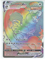 Pokemon 2021 S&S Chilling Reign Tornadus Vmax 209/198 SS Holo Rainbow Rare on eBay