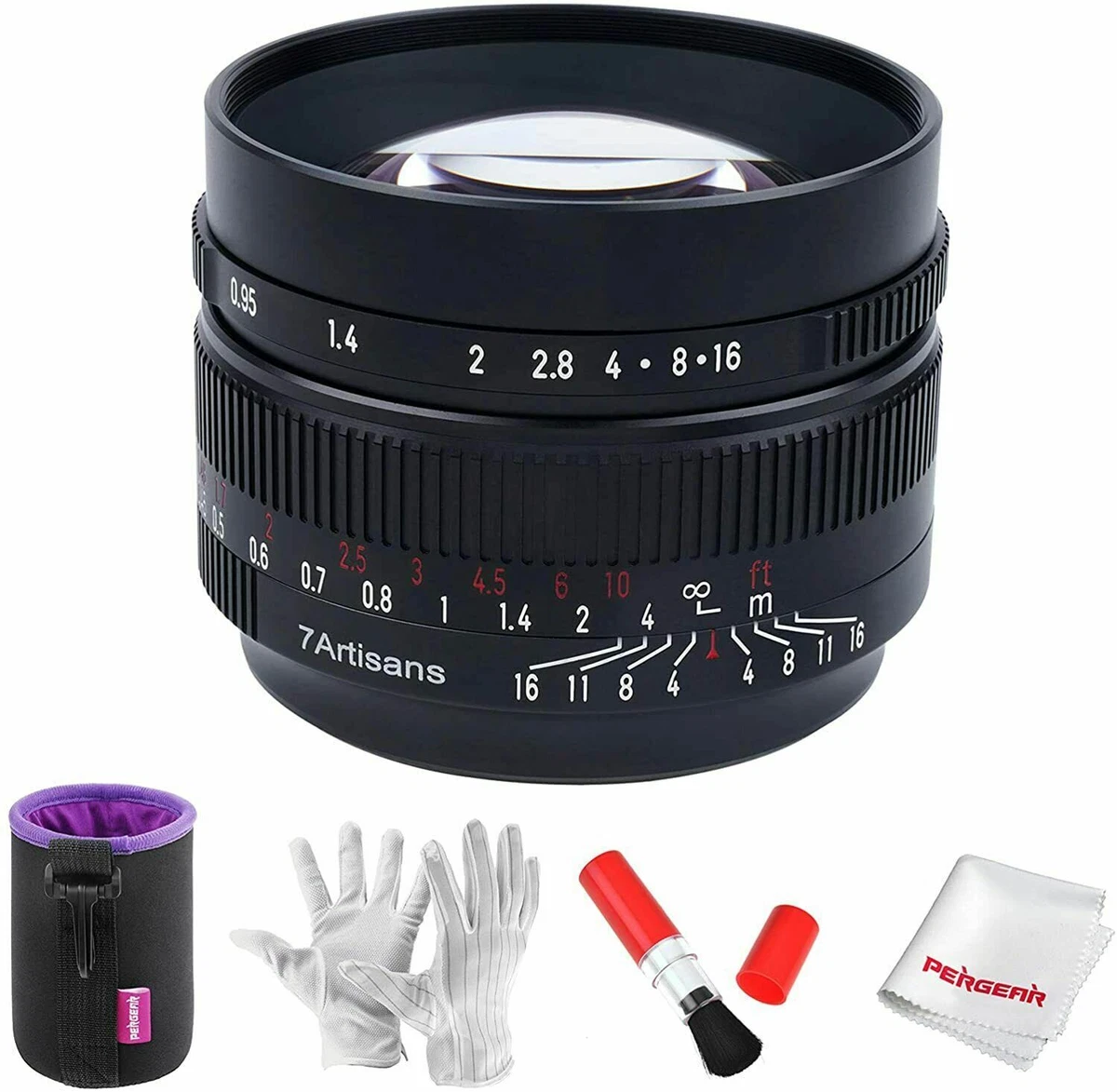 US 7artisans 50mm F0.95 Large Aperture Portrait Lens For APS-C