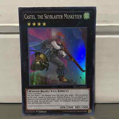 Castel, o Mosqueteiro Destruidor Celeste / Castel, the Skyblaster Musketeer | Yu-Gi-Oh! | MYP Cards