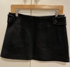 Mango MNG Casual Mini Skirt Womens Size Small S Black — photo 4