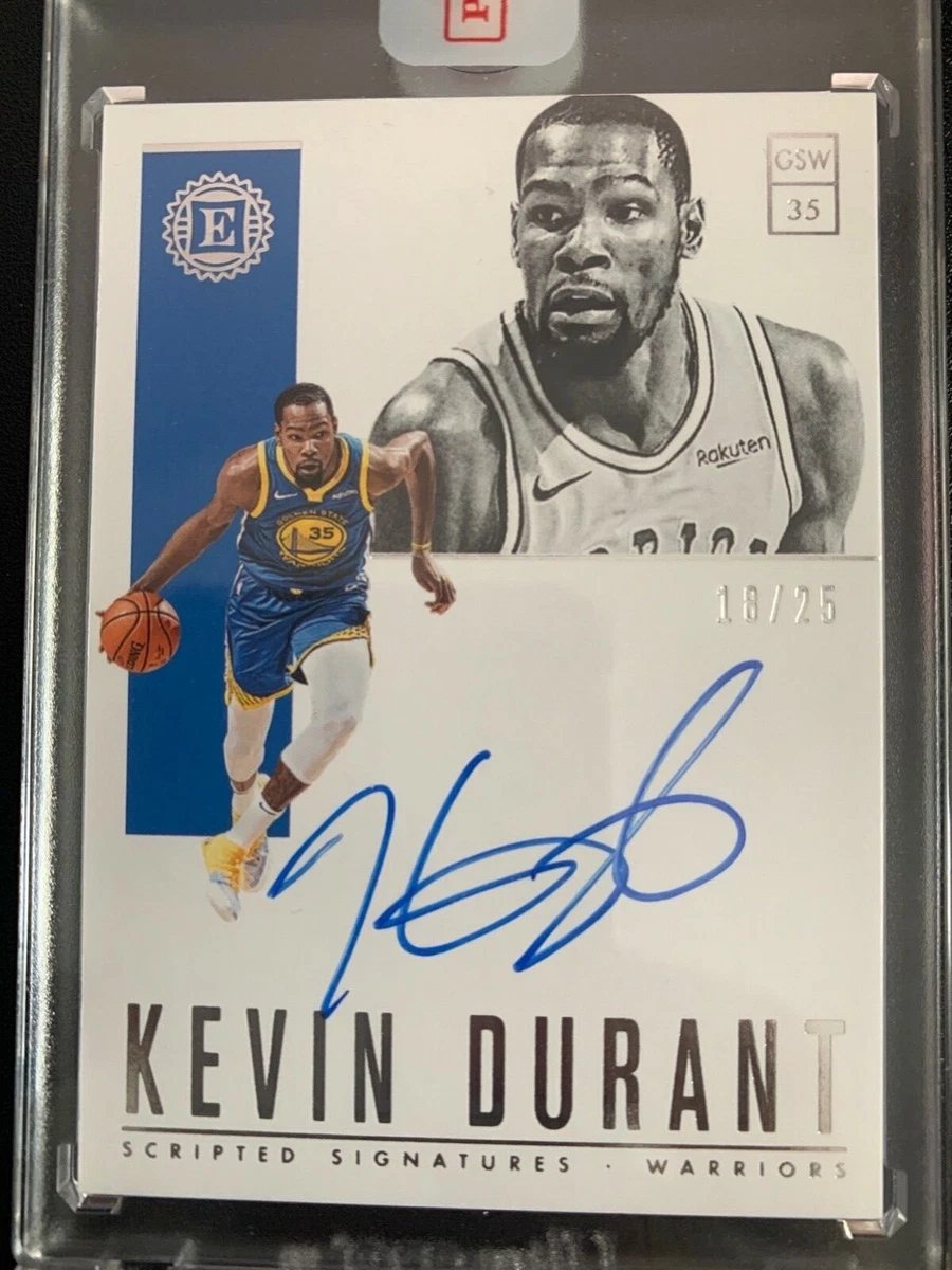 ケビンデュラント サインカード KEVIN DURANT AUTO
