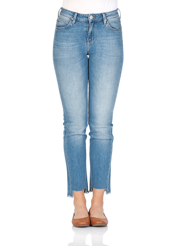 Lee Damen Jeans Elly - Slim Fit  - Blau - Light Shade