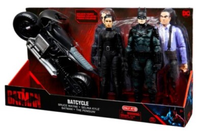  Batman Batcycle Pack w/ 4 Figures, DC Comics Exclusive Collection at Target-NEW