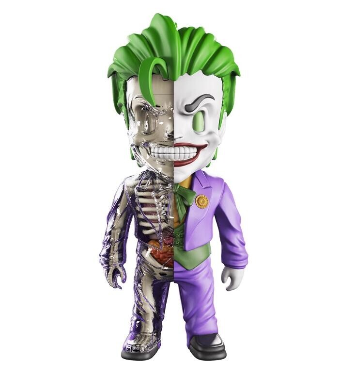 Mighty Jaxx 4D Joker Character Action Figure Model Statues
