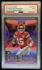2021 Panini Playoff Patrick Mahomes II Call to Arms Pink #CA-PMA Chiefs PSA 9