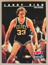 1992 Skybox Larry Bird #11 Team USA Basketball Boston Celtics