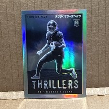 2023 Panini Rookies & Stars - Thrillers Bijan Robinson #TH-2 Silver Prizm (RC)