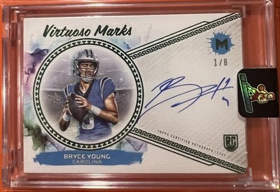2023 Topps Motif Virtuoso Marks Bryce Young Rookie Auto /8