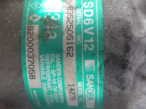 1427B klimakompressor 1063224 RENAULT CLIO II 1.2 BB0A BB0F BB10 BB1K BB28