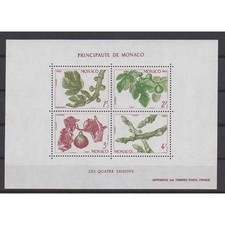 Monaco - Blocs et feuillets - 1983 - No BF26 - Flore