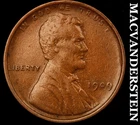 1909 Lincoln Wheat Cent - Scarce  Better Date  No Reserve  #J8659