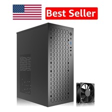Compact Mini-Tower Micro ATX Case - Supports MATX/Mini-ITX with Enhanced Cooling