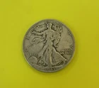 1943-D Liberty Walking Half Dollar 50C Circulated Business Strike US Coin D Mint