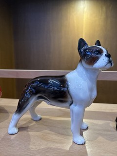 Vintage Cooper Craft Boston Terrier Figurine