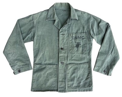 ジャケット・アウター 40s USMC P-41 HBT JACKET PRATC HEN s-l400.jpg