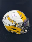 Justin Jefferson Signed Minnesota Vikings LSU Tribute Full Size Authentic Speed