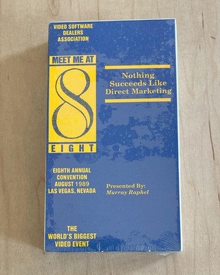 SUCCESS w/ DIRECT MARKETING (1989) Sealed VHS Dealer 8th Annual VSDA Convention