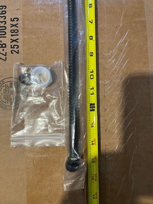 Westbrass D117-62 Supply Line 1/2" x 15" Corrugated Riser for Faucet