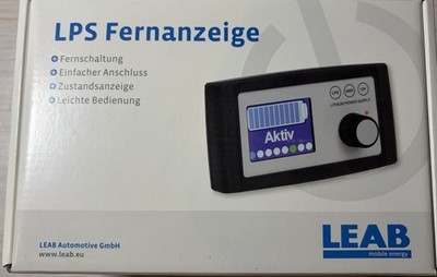 Fernanzeige Leab Lithium Power Meter Battery Capacity Monitor LPS 12V 24V