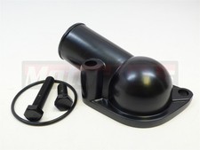 Sbc Bbc Chevy Black Water Neck Thermostat Housing 15 350 454 Small Big Block