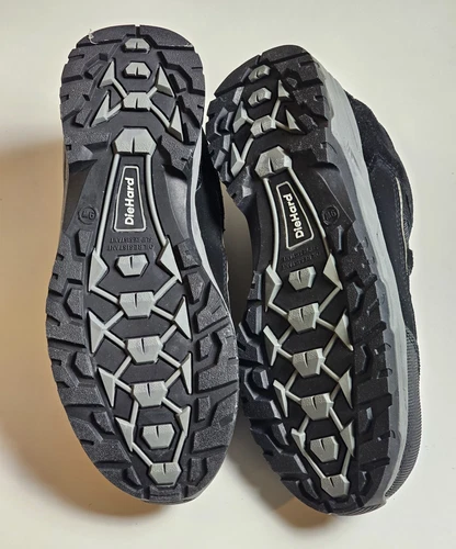 Zapato de Trabajo DieHard Jupiter 2 Para Hombre Puntera de Acero Talla 9 Negro Gamuza Cuero Parte Superior Baja - Imagen 4 de 4