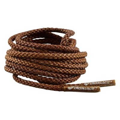 IRONLACE Indestructible Bootlaces Heavy Duty Waterproof Fire-Resistant Brown