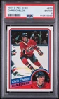1984-85 O-Pee-Chee #259 Chris Chelios RC ROOKIE PSA 6 EXMT